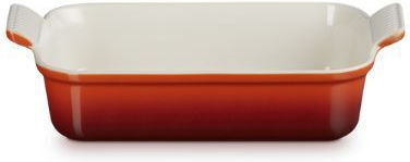Le Creuset Rectangular Vas de Gătit Rezistent la Căldură Ceramică 2400ml 1buc