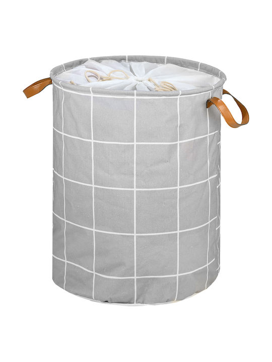 Collapsible Laundry Basket 3 Compartments Black-Gray-White