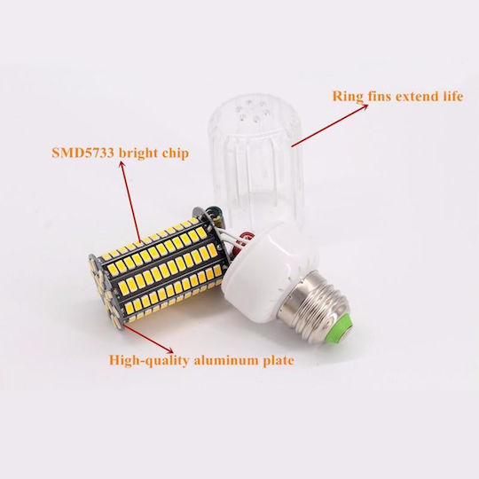 Крушка LED крушки 12W за фасунга E27 Топло бяло 1100лм 6бр