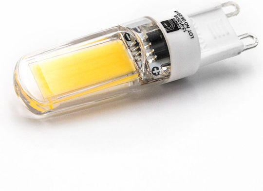Adeleq LED-Lampe 2.5W Röhrenform für Fassung G9 und Form T8 Naturweiß 300lm Dimmbar