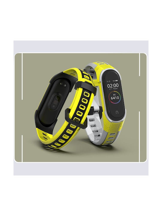 Λουράκι Σιλικόνης Μαύρο (Mi Smart Band 5/Mi Smart Band 6)