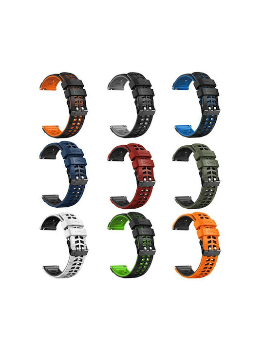 Каишка Силикон Черен (Huawei Watch4, Watch4 Pro, Watch3, Watch3 Pro)