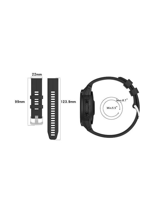 Λουράκι Σιλικόνης Κόκκινο (Garmin Forerunner 935)