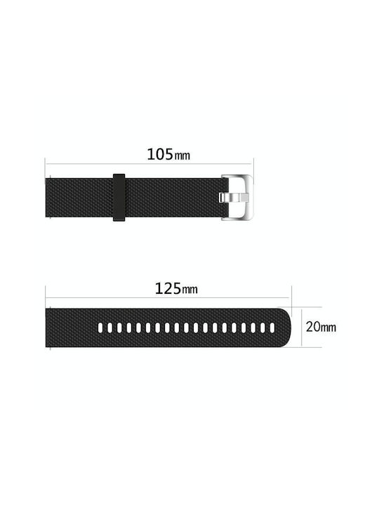Λουράκι Σιλικόνης Κόκκινο (Garmin Venu 2 Plus)
