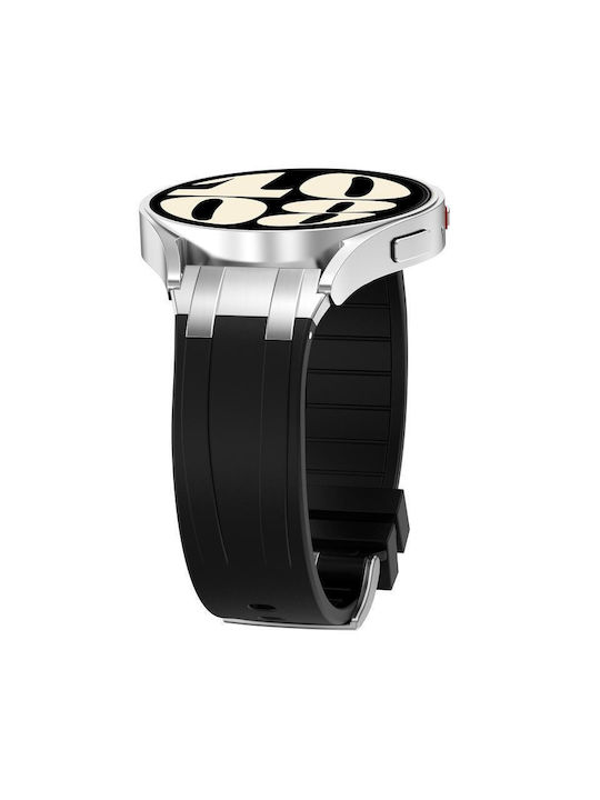 Strap Silicone Silver (Huawei Watch GT2 / GT3 (42mm) / GT3 Pro (43mm))