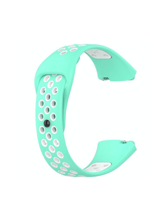 Redmi Watch 3 Lite Watch 3 Active Two Colors Silicone Watch Band Teal White