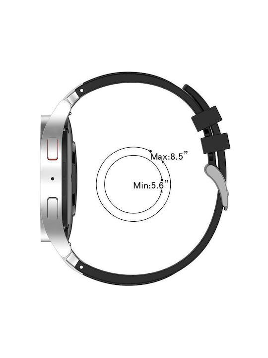 Strap Silicone Silver (Huawei Watch GT2 / GT3 (42mm) / GT3 Pro (43mm))