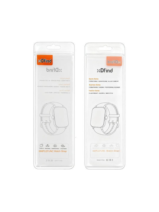 Каишка Силикон Розово злато (Garmin Vivoactive 5)