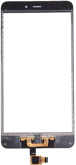 Μεσαίο Πλαίσιο Schwarz für Xiaomi Redmi Note 4