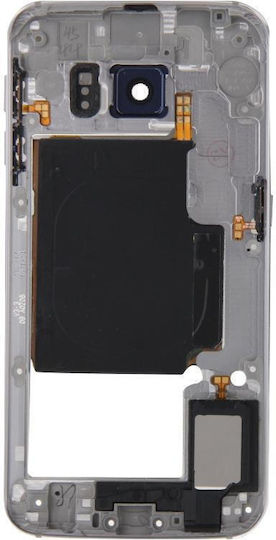 Μεσαίο Πλαίσιο Gray für Galaxy S6 Edge