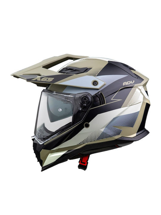 Pilot Atacama SV Green / Grey Motorcycle Helmet Full Face ECE 22.06 1550gr with Pinlock and Sunvisor