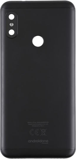 Καπάκι Μπαταρίας Μαύρο για Xiaomi Redmi 6 Pro