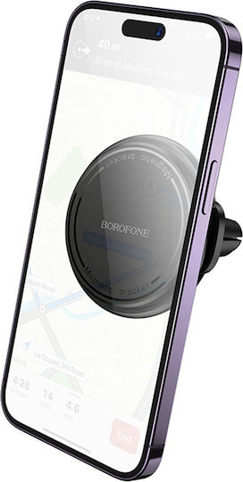 Borofone Car Mobile Mount 4.5" - 7" with Magnet Black