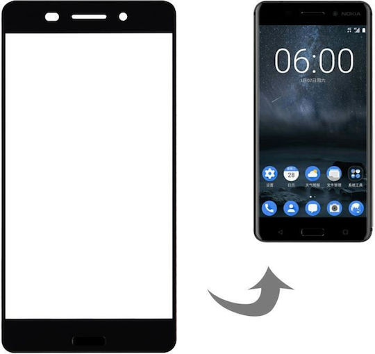 Μηχανισμός Αφής για Nokia 6 (Μαύρο)