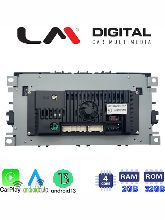 LM Digital Автомобилна Аудио Система (Блутут/USB/WiFi/GPS/Apple-Carplay/Android-Auto)