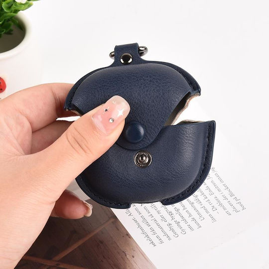 Samsung Galaxy Buds Live Pro Leather TWS Earphone Protective Case With Hook Yellow