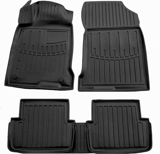 Rubber Car Mats With Clips Renault Laguna 4/5d 2007-2015 Race Axion-5 Set