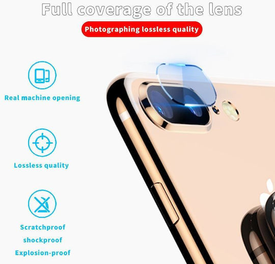 Προστασία Κάμερας Tempered Glass Διάφανο για το iPhone 8 Plus, iPhone 7 Plus