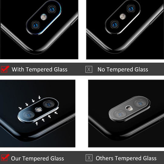 10 Pcs Camera Protection Tempered Glass Transparent for the Galaxy Note 10 Plus