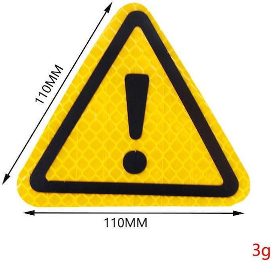 Car Tail Triangle Reflective Car Stickers Car Stickers Car Stickers Car Stickers Warning Warning Danger Blue Car Stickers