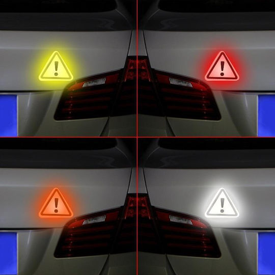 Car Tail Triangle Reflective Car Stickers Car Stickers Car Stickers Car Stickers Warning Warning Danger Blue Car Stickers