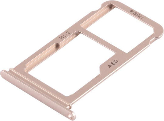 Sim-Kartenhalterung Gold für Huawei Mate 10