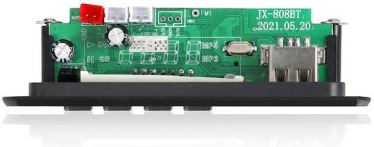 FM Transmitter Αυτοκινήτου JX808BT με AUX / Bluetooth / USB