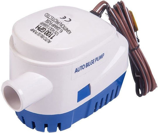 750gph-24v Blue Automatic Submersible Electric Water Pump Marine Bilge Pumps Boat Yacht