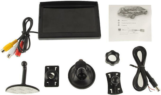 5 Inch Rearview Camera Screen for Car Dashboard