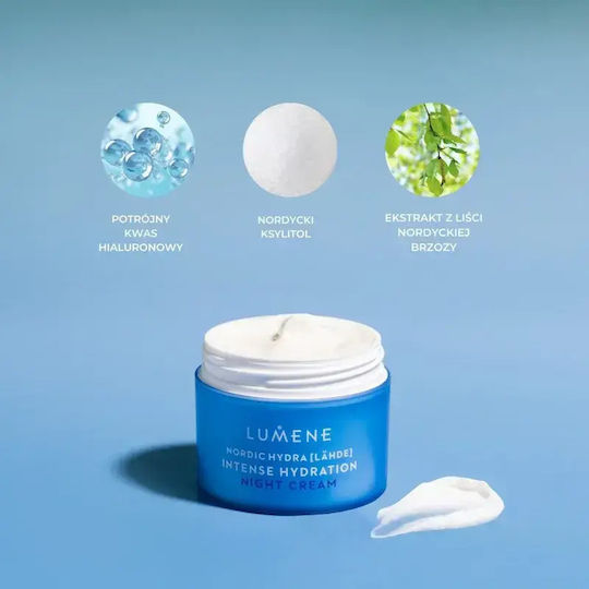 Lumene Nordic Hydra Lähde Moisturizing Night Cream 50 Ml
