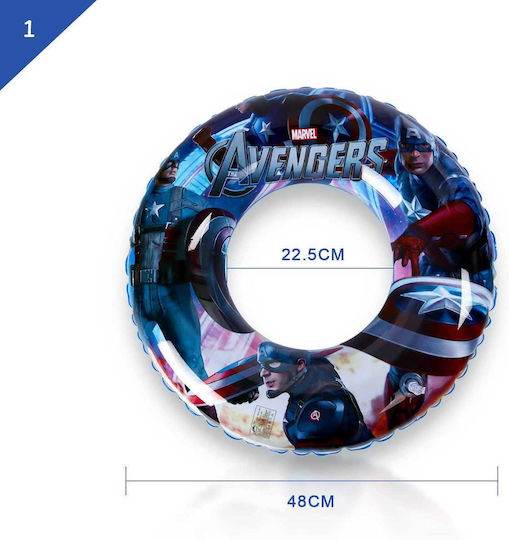 Kids' Swim Ring Avengers 3-6 Years Multicolored