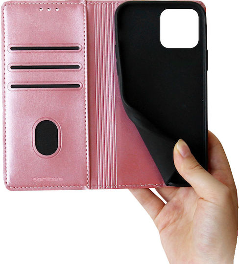Vintage Magnet Wallet Mobile Phone Case Sonique Motorola Moto G86 5g Rose Gold