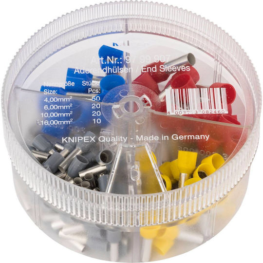 Knipex Insulated Wire Ferrule Terminal 4-16mm 100pcs 97 99 907