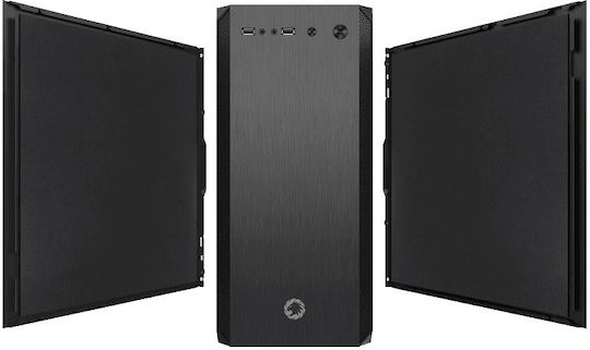 GameMax Silent Hill Mini Tower Computer Case Black