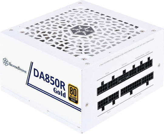 Silverstone DA850R 850W White Computer Power Supply Full Modular 80 Plus Gold