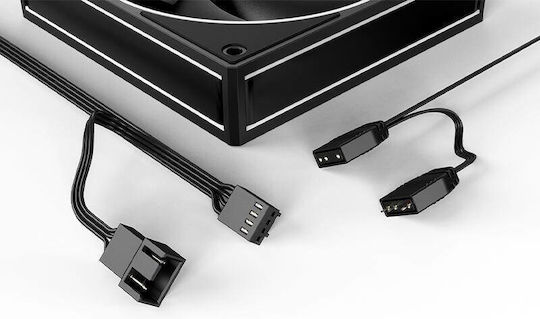 ID-Cooling Ventilator Pentru Carcasă 120mm (2000rpm / 78cfm) Cu Iluminare ARGB Și Conexiune 3-Pin