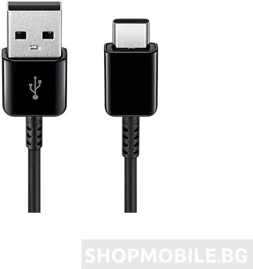 Samsung USB 2.0 Cable USB-C male - USB-A Λευκό 1m EP-DG970BBE