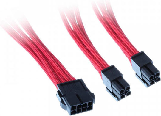 Silverstone EPS cu 8 pini - 4 Pin EPS Cablu 0.3m Roșu (SST-PP07-EPS8R)