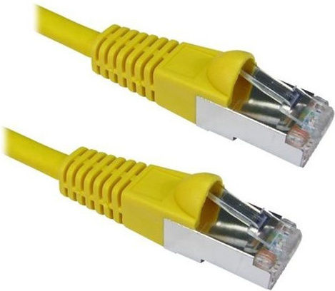 Roline S/FTP Cat.6 (Gigabit) Cablu De Rețea Ethernet 20m Galben