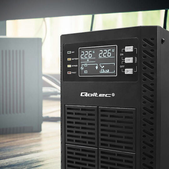 Qoltec 52281 UPS On-Line 2000VA 2000W