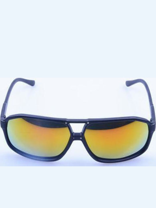 Unisex Sunglasses with Beige Frame and Beige Lens S-OG-0886