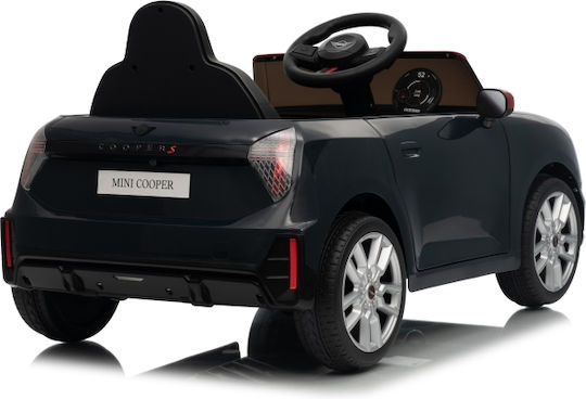 Mini Cooper S One-Seater with Remote Control Licensed 12 Volt Black for 2+ Years
