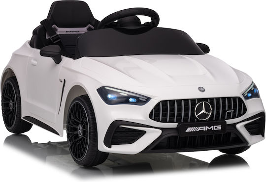 Mercedes CLE 53 AMG Einsitzer mit Fernbedienung Lizensiert 12 Volt Weiß für 2+ Jahre