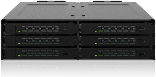 Icy Dock ToughArmor Θήκη για 6 Σκληρούς Δίσκους 2.5" SATA III