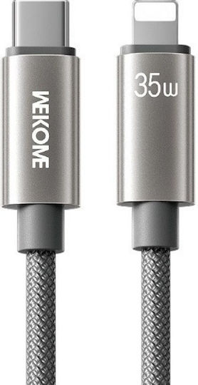 WK USB-C zu Lightning Kabel 35W Gray 1.2m (250929)