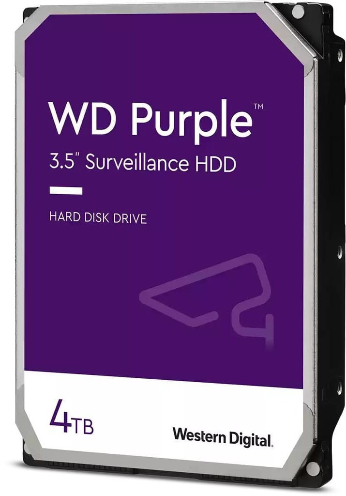 Western Digital Purple 4TB HDD Σκληρός Δίσκος 3.5