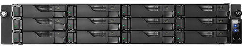 Asustor Lockerstor 12RD NAS Rack με 12 θέσεις για HDD/SSD και 2 θύρες Ethernet