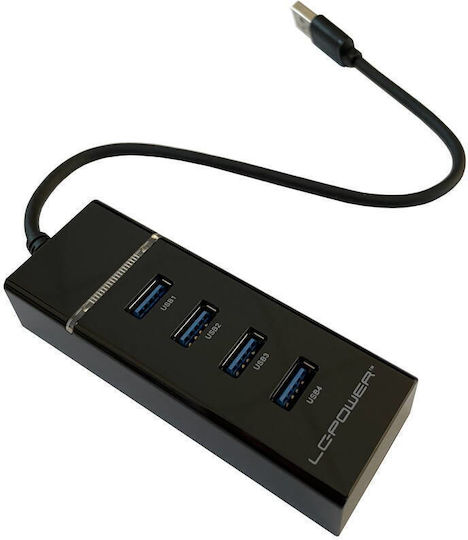 LC-Power LC-DOCK-U3-HUB Docking Station for 2 Hard Drives SATA 2.5" / 3.5" with Connection USB 3.0