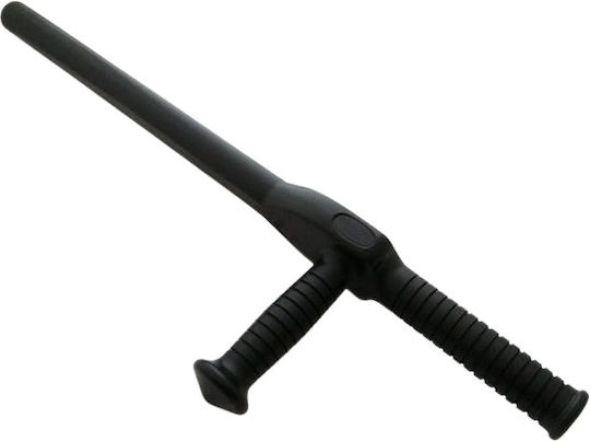 Selbstverteidigung Tonfa Baton Depox 59 Cm Schwarz
