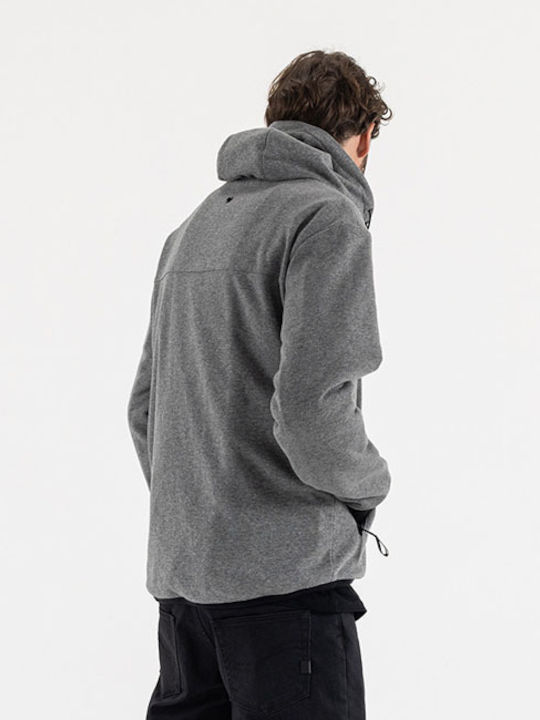Sweatshirt mit Kapuze Grey Melange